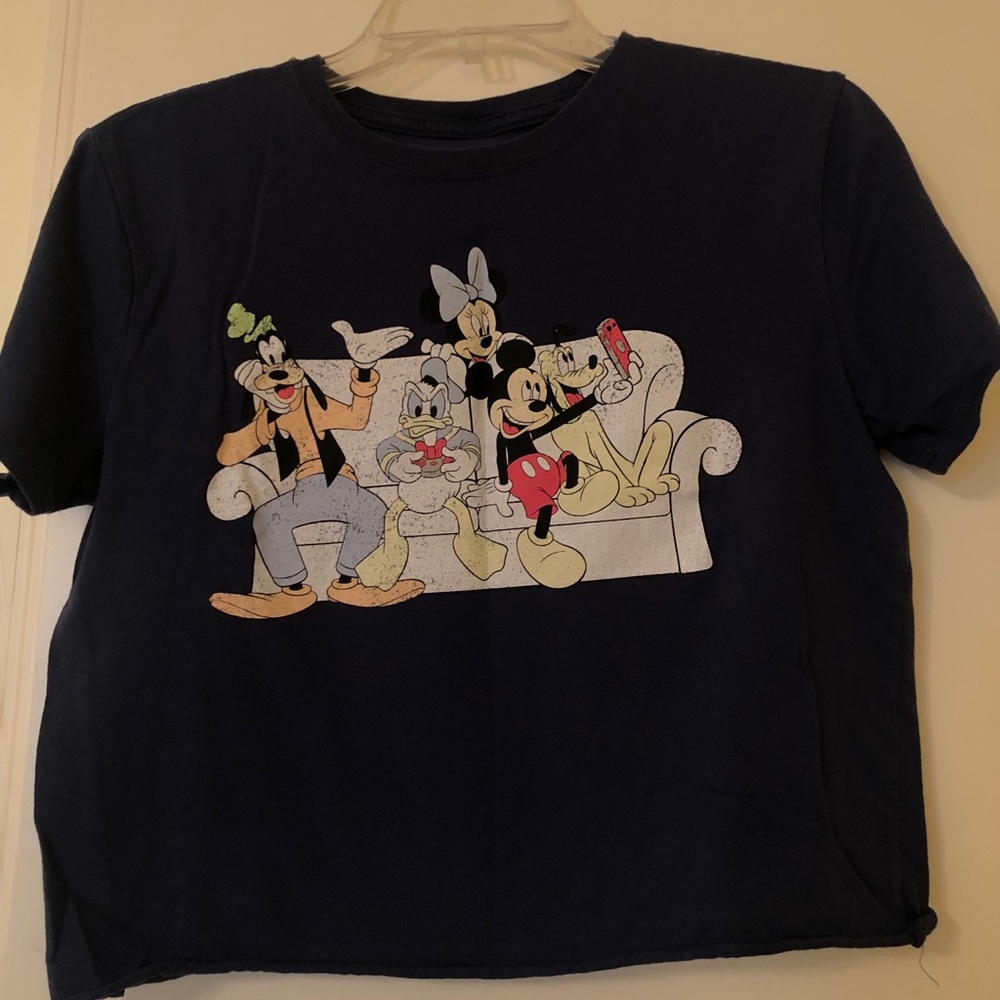 Cropped Disney graphic tee